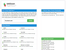 Tablet Screenshot of isitdownrightnow.com